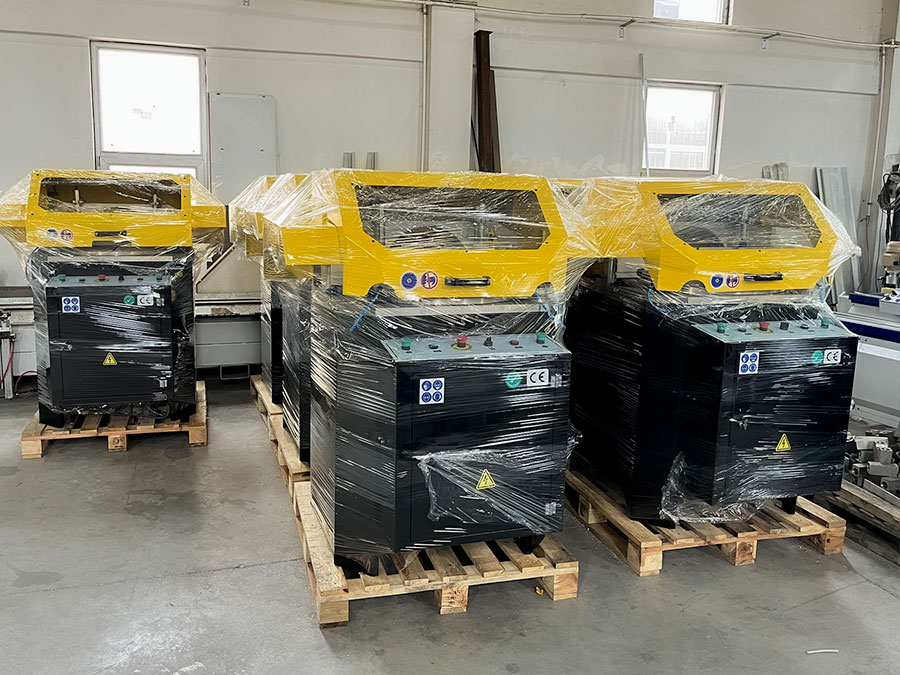 Delivery of 10 Aluminum Profile Cutting Machines to Poland